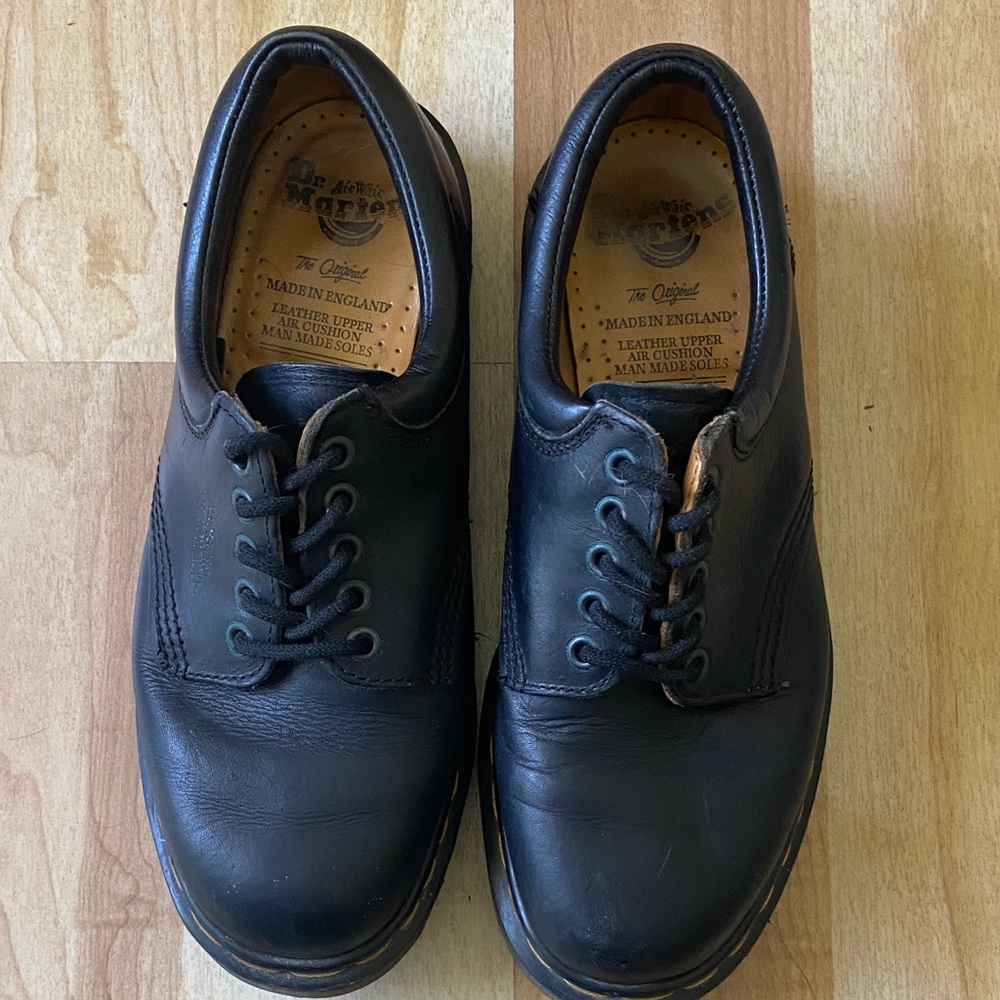 Dr. Martens Classic Black Leather Oxfords